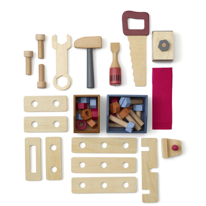 Kids Concept  Werkbank  Natur/Multi - Online MY SNOWFLAKE