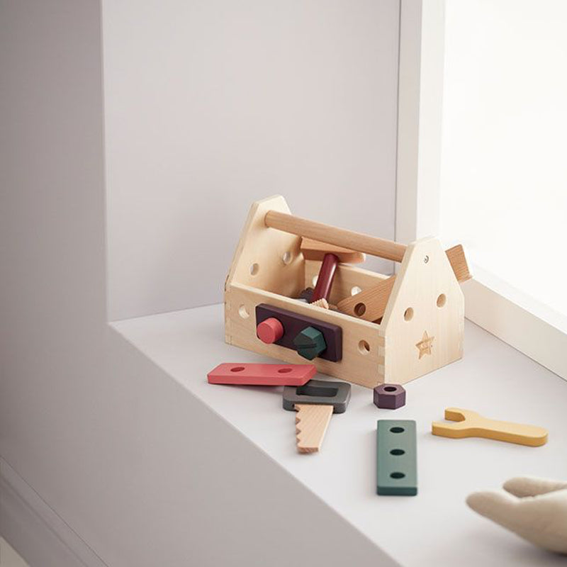Kids Concept  Werkzeugkiste  Natur/Multi - Online MY SNOWFLAKE