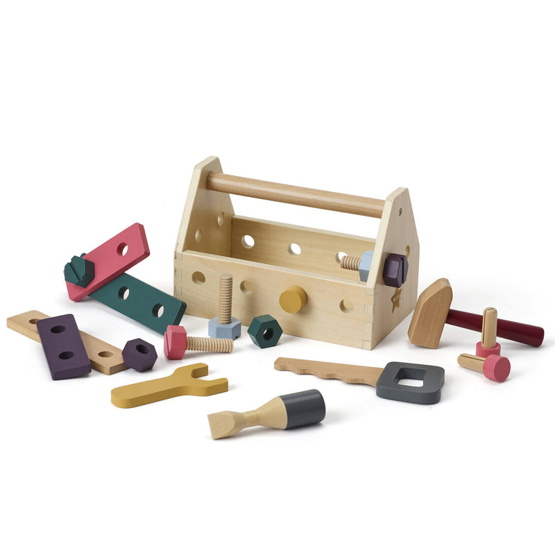 Kids Concept  Werkzeugkiste  Natur/Multi - Online MY SNOWFLAKE
