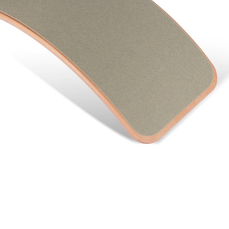 Wobbel  Original Balance Board transparent lackiert mit Filz  Forest - Online MY SNOWFLAKE
