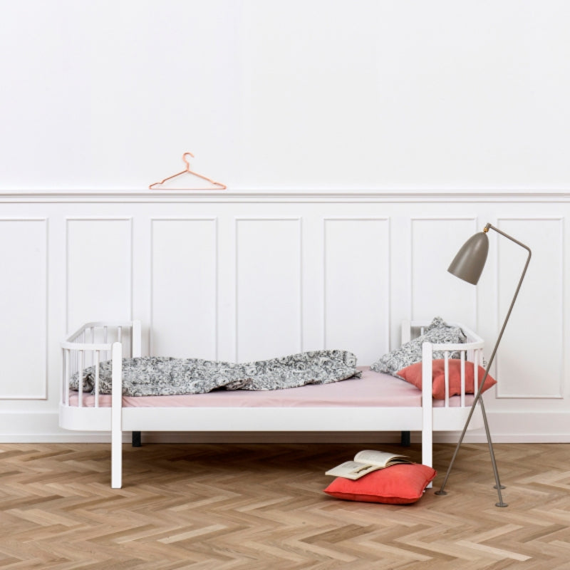 Oliver Furniture  Umbauset Wood Etagenbetten zum Einzelbett  Weiss