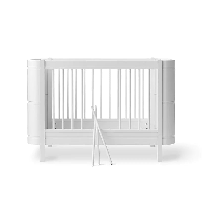 Oliver Furniture  Wood Mini+ Babybett exkl. Umbauset Juniorbett  Weiss - Online MY SNOWFLAKE