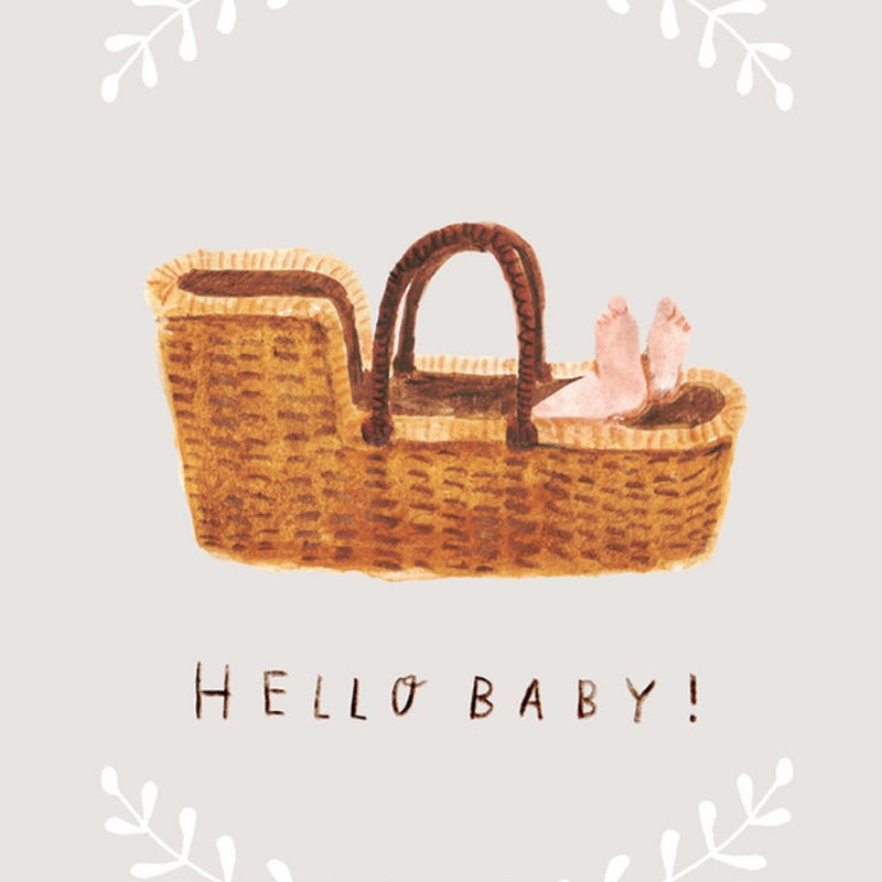 POVALALA  Klappkarte  Hello Baby - Online MY SNOWFLAKE