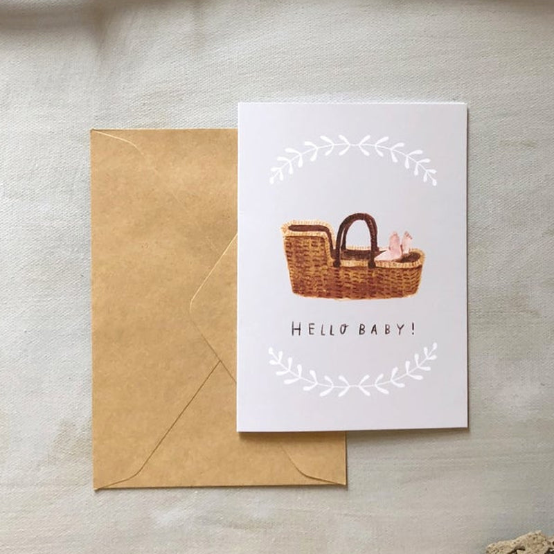 POVALALA  Klappkarte  Hello Baby - Online MY SNOWFLAKE