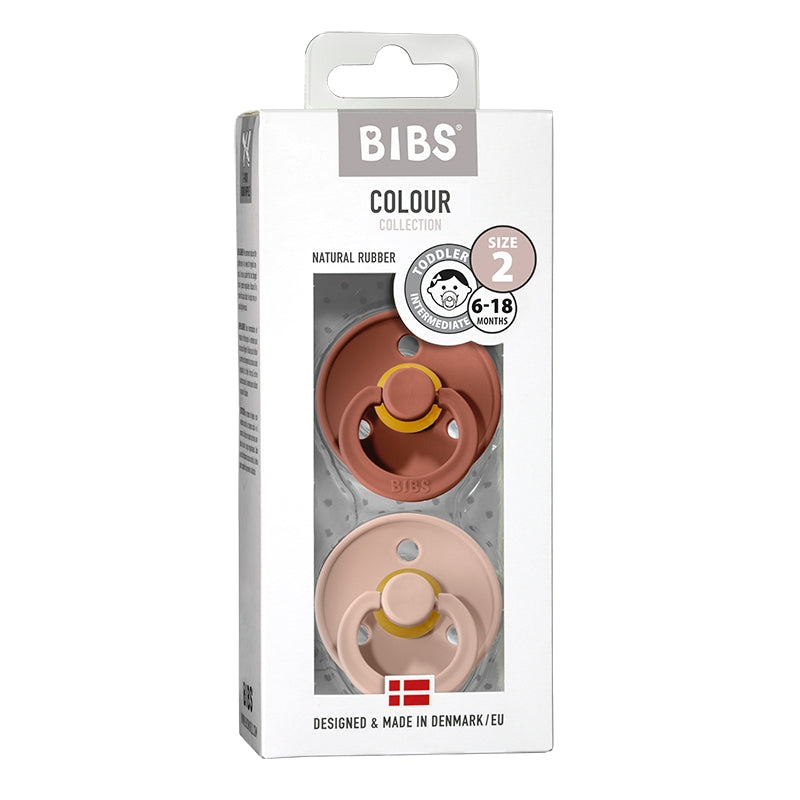Bibs  Schnuller 6-18 Monate  Woodchuck/Blush