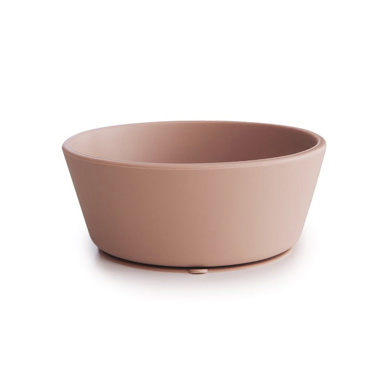 Mushie  Silikon Schüssel mit Saugnapf  Blush - Online MY SNOWFLAKE