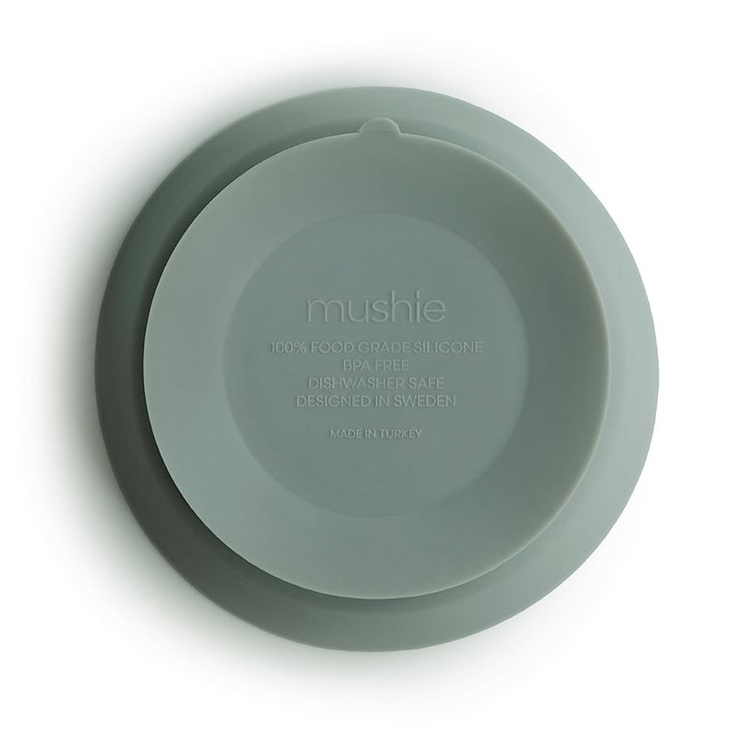 Mushie  Silikon Schüssel mit Saugnapf  Cambridge Blue - Online MY SNOWFLAKE