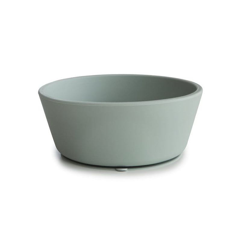 Mushie  Silikon Schüssel mit Saugnapf  Cambridge Blue - Online MY SNOWFLAKE