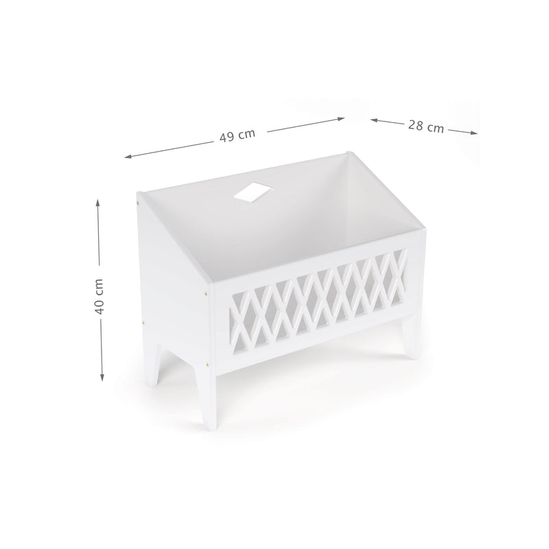 Cam Cam Copenhagen  Harlequin Bücherbox  White - Online MY SNOWFLAKE