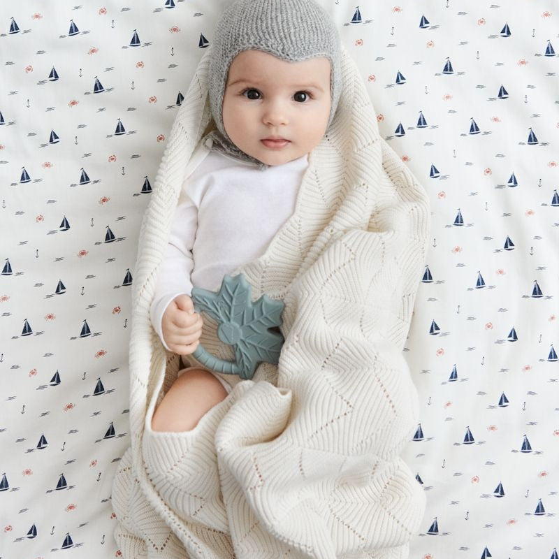 Cam Cam Copenhagen  Babydecke  Natural - Online MY SNOWFLAKE