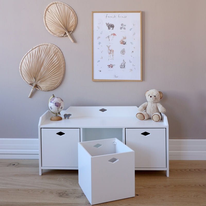 Cam Cam Copenhagen  Standregal Luca  White - Online MY SNOWFLAKE
