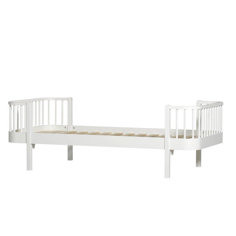 Oliver Furniture  Umbauset Wood Juniorbett zum Einzelbett  Weiss bzw Weiss/Eiche
