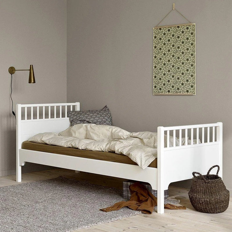Oliver Furniture  Seaside Classic Einzelbett 90 x 200 cm  Weiss - Online MY SNOWFLAKE