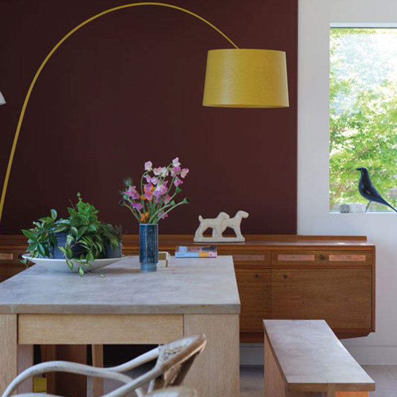 Farrow & Ball Estate Emulsion Archive Deep Reddish Brown W101