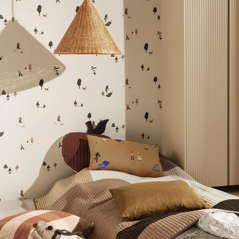 Ferm Living  Tapete 'The Park'  Off White