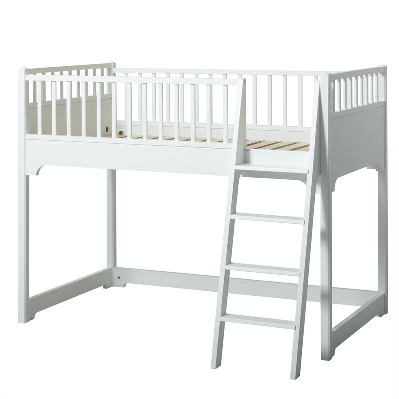 Oliver Furniture Kit de conversion Seaside Lit simple en lit mi-hauteur Blanc