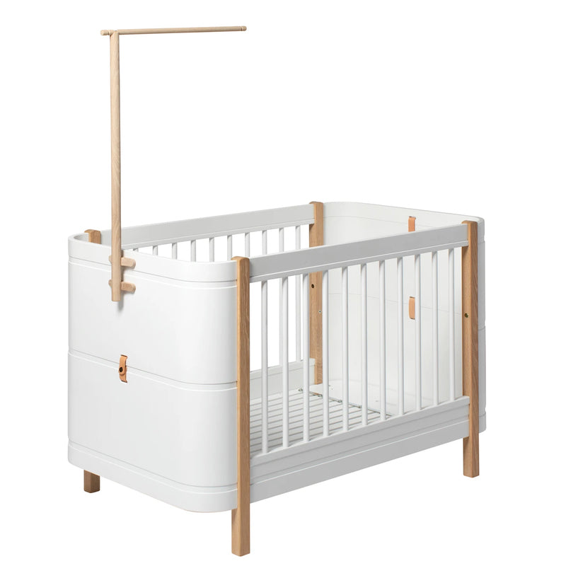 Oliver Furniture  Himmelstange für Wood Mini+ Basic  Weiss/Eiche - Online MY SNOWFLAKE