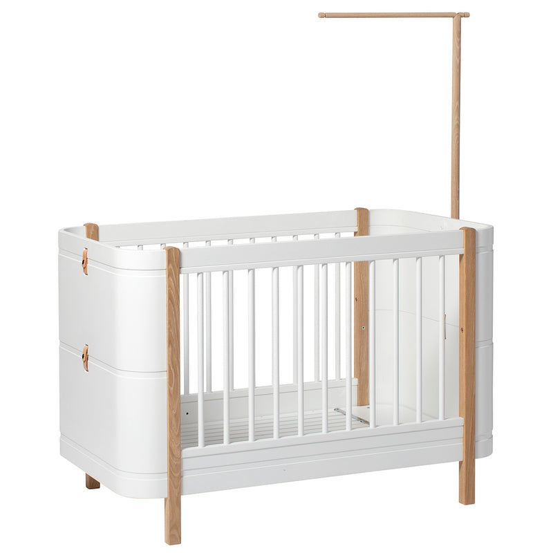 Oliver Furniture  Himmelstange für Wood Mini+ Basic  Weiss/Eiche - Online MY SNOWFLAKE