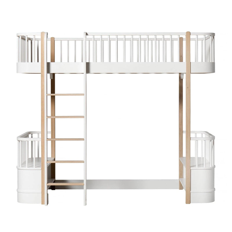 Oliver Furniture  Original Hochbett Wood 90 x 200 cm  Weiss/Eiche - Online MY SNOWFLAKE