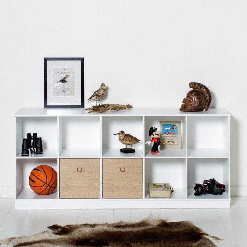 Oliver Furniture <br/> Regal 5x2 Fächer Wood <br/> Weiss,Regale, Oliver Furniture - SNOWFLAKE kindermöbel concept store