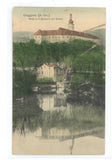 Gloggnitz Schwarza mit Schloss