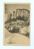 Semmering im Winter, Polleroswand