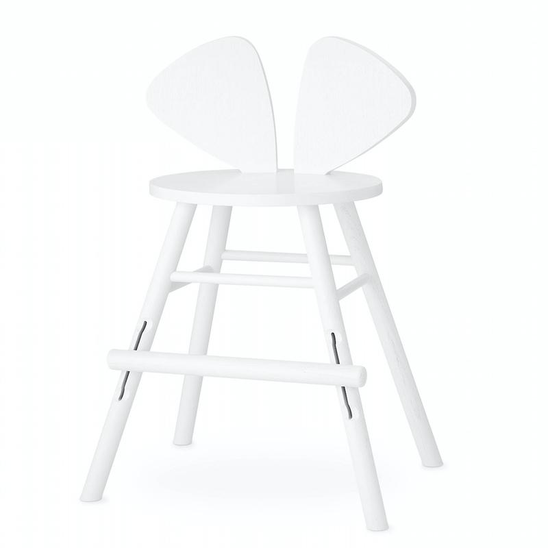 Nofred  Juniorstuhl/Schreibtischstuhl Maus  Weiss - Online MY SNOWFLAKE