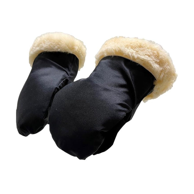 Kaiser  Lammfell Kinderwagen Handschuhe 'Stroller Mitt'  Black - Online MY SNOWFLAKE