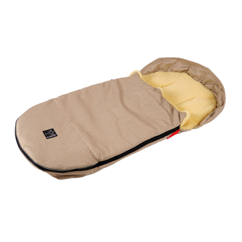 Kaiser  Lammfell Kinderwagenfusssack 'Lenny'  Sand Melange - Online MY SNOWFLAKE