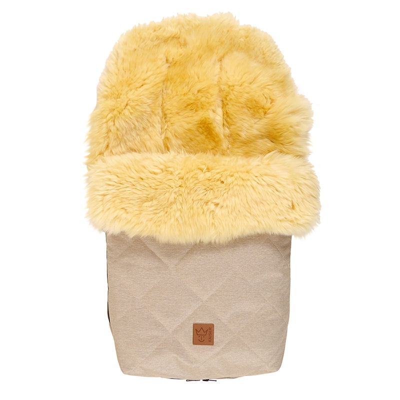 Kaiser  Lammfell Kinderwagenfusssack 'Nelly'  Sand Melange