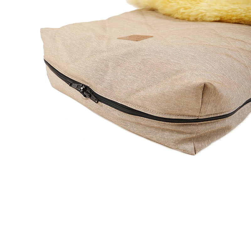 Kaiser  Lammfell Kinderwagenfusssack 'Nelly'  Sand Melange