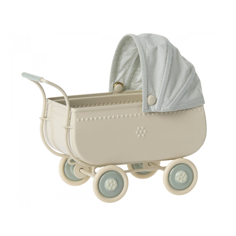 Maileg  Kinderwagen 'Mikro'  Blau