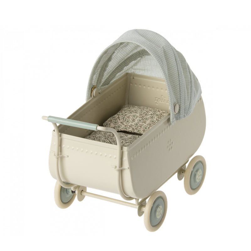 Maileg  Kinderwagen 'Mikro'  Blau
