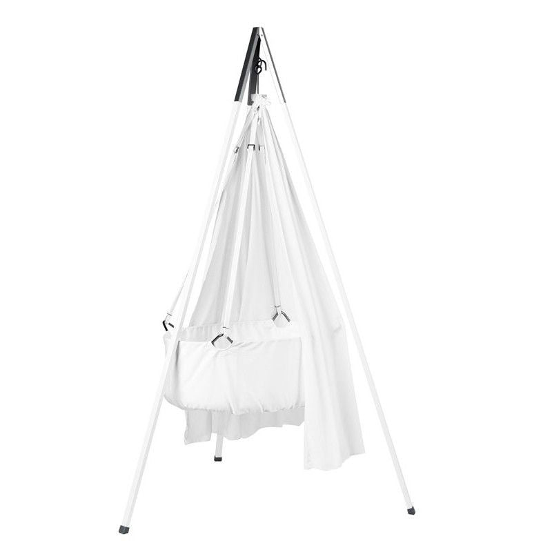 Leander <br/> Babywiege mit Stativ <br/> Weiss/Weiss,Babywiegen, Leander - SNOWFLAKE kindermöbel concept store