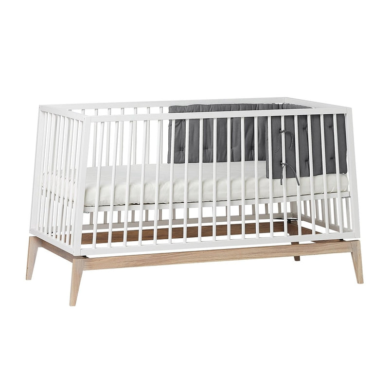 Leander Cot Bumper Organic Cotton Cool Grey