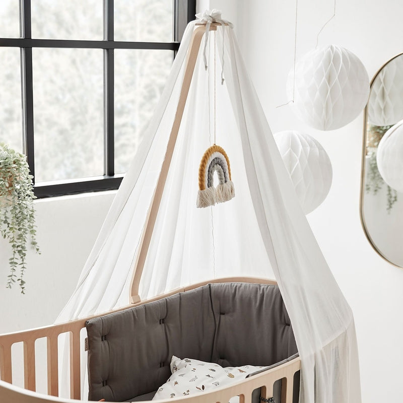 Leander Classic  Nestchen Bio-Baumwolle  Cool Grey