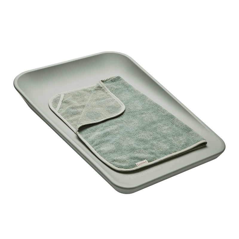 Leander  Matty Topper Bio-Baumwolle für Wickelkissen  Sage Green - Online MY SNOWFLAKE
