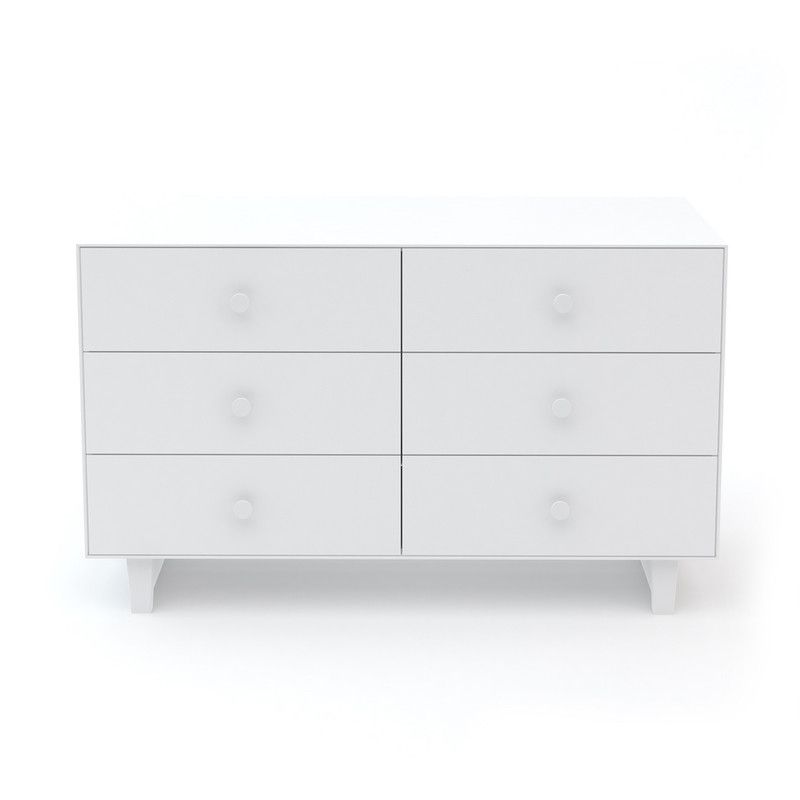 Oeuf NYC <br/> Merlin Kommode Rhea 6 Schubladen <br/> Weiss,Wickelkommoden, Oeuf NYC - SNOWFLAKE kindermöbel concept store