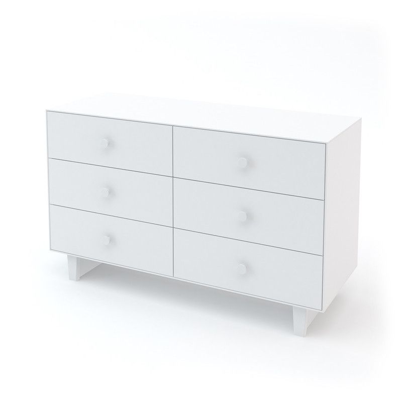 Oeuf NYC <br/> Merlin Kommode Rhea 6 Schubladen <br/> Weiss,Wickelkommoden, Oeuf NYC - SNOWFLAKE kindermöbel concept store