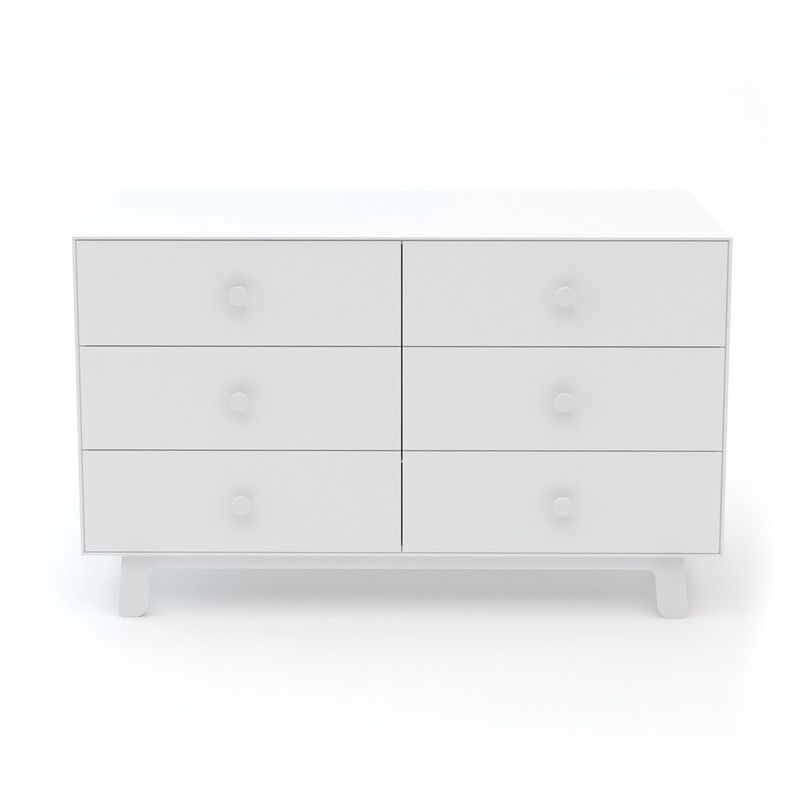 Oeuf NYC <br/> Merlin Kommode Sparrow 6 Schubladen <br/> Weiss,Wickelkommoden, Oeuf NYC - SNOWFLAKE kindermöbel concept store