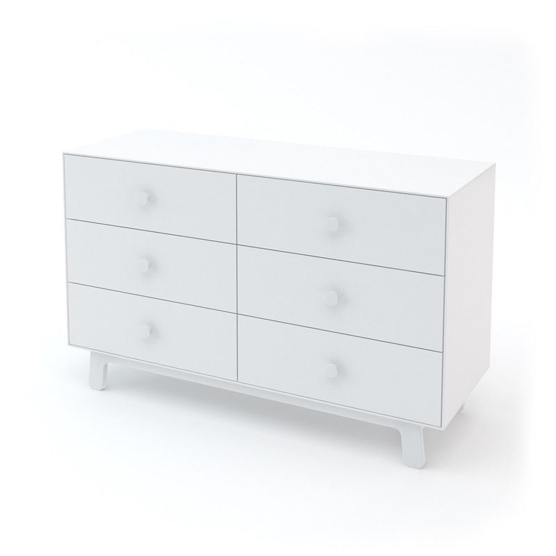 Oeuf NYC <br/> Merlin Kommode Sparrow 6 Schubladen <br/> Weiss,Wickelkommoden, Oeuf NYC - SNOWFLAKE kindermöbel concept store