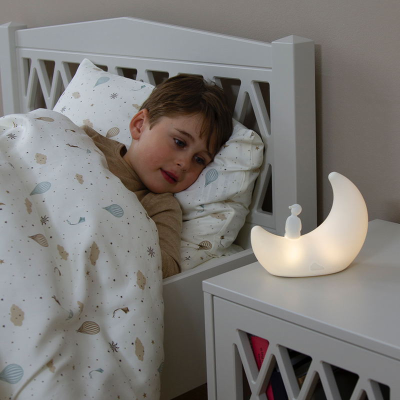 Cam Cam Copenhagen  Nachtlicht 'Moon Night'  Off White - Online MY SNOWFLAKE