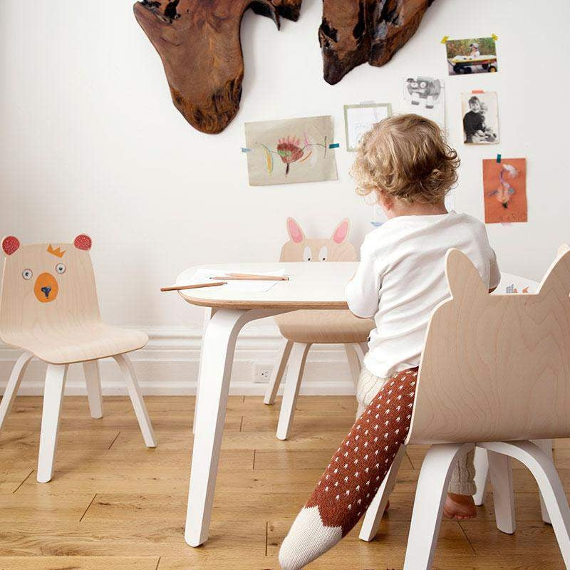 Oeuf NYC  Kindertisch  Birke/Weiss - Online MY SNOWFLAKE