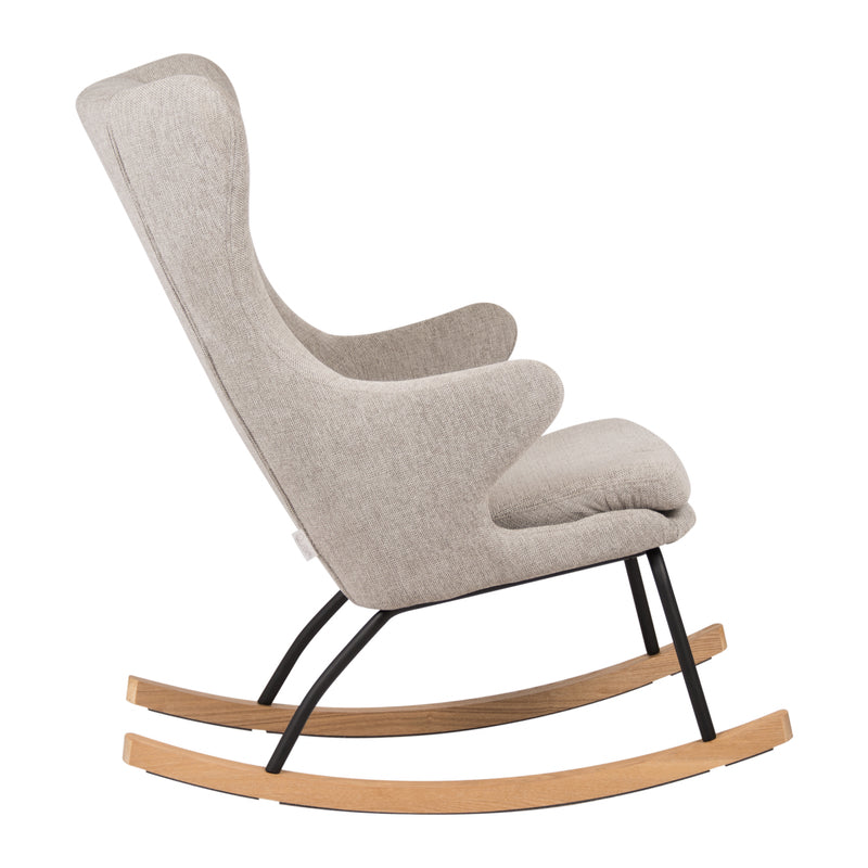 Quax  Schaukel-/Stillsessel De Luxe  Sand Grey - Online MY SNOWFLAKE