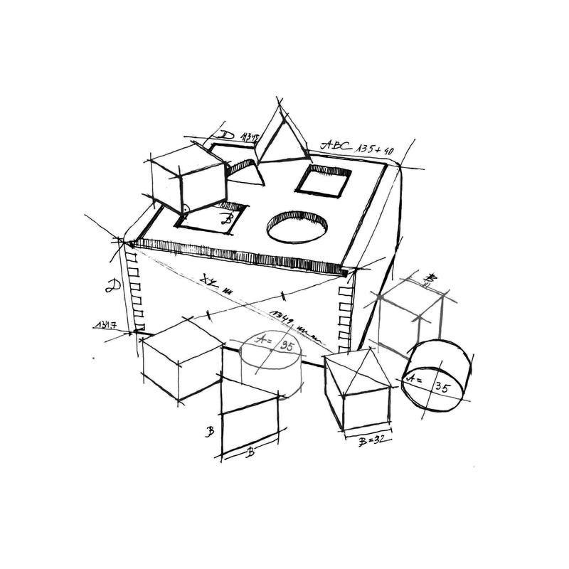 Wooden Story  Steckbox  Natur - Online MY SNOWFLAKE