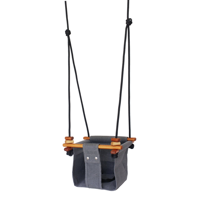 Solvej Swings Balançoire bébé et enfant Gris fumé