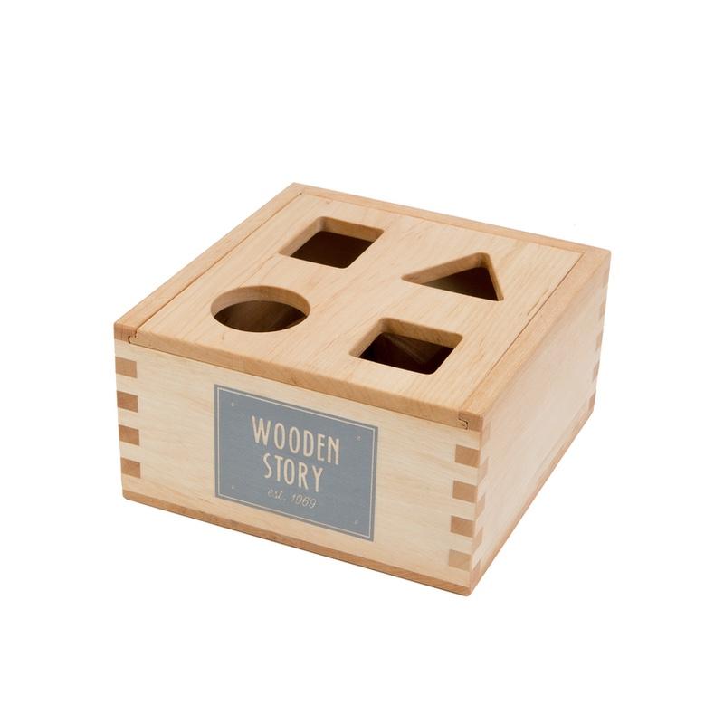 Wooden Story  Steckbox  Natur - Online MY SNOWFLAKE