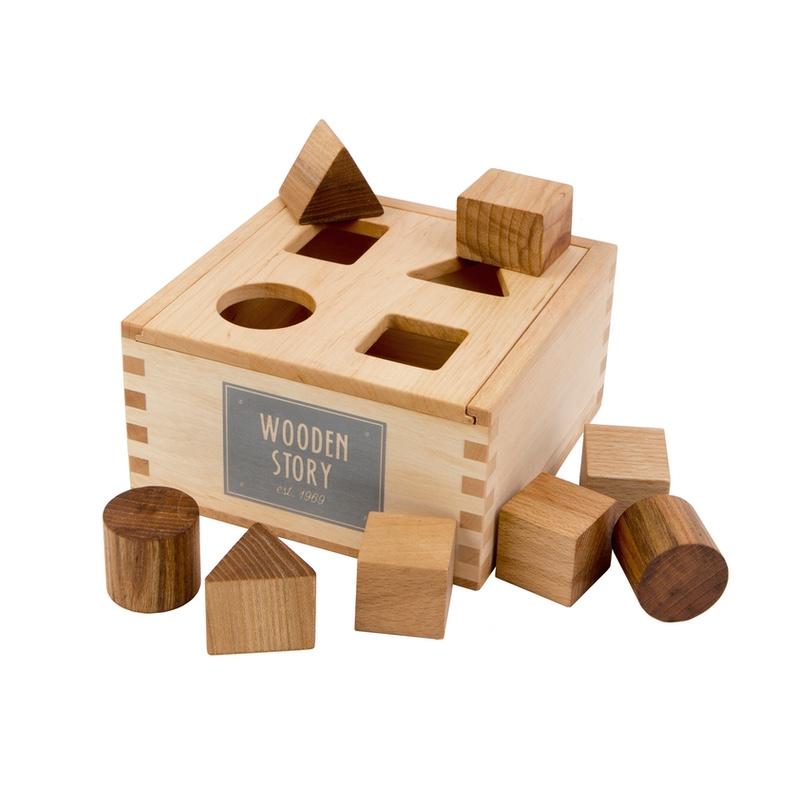 Wooden Story  Steckbox  Natur - Online MY SNOWFLAKE