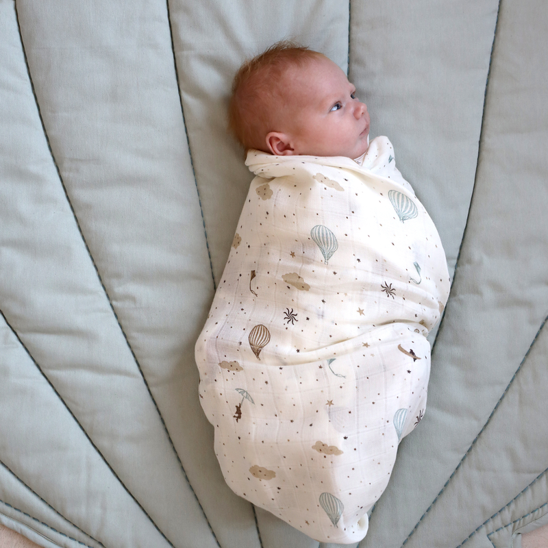 Cam Cam Copenhagen  Mulltuch Swaddle  Dreamland - Online MY SNOWFLAKE
