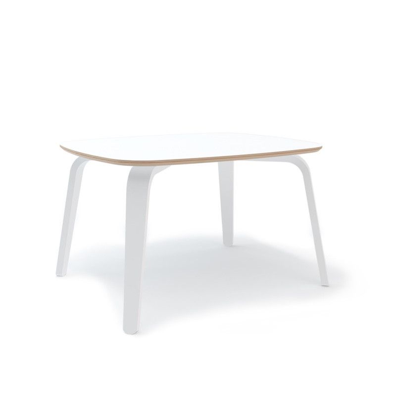 Oeuf NYC <br/> Kindertisch <br/> Birke/Weiss,Tische, Oeuf NYC - SNOWFLAKE kindermöbel concept store